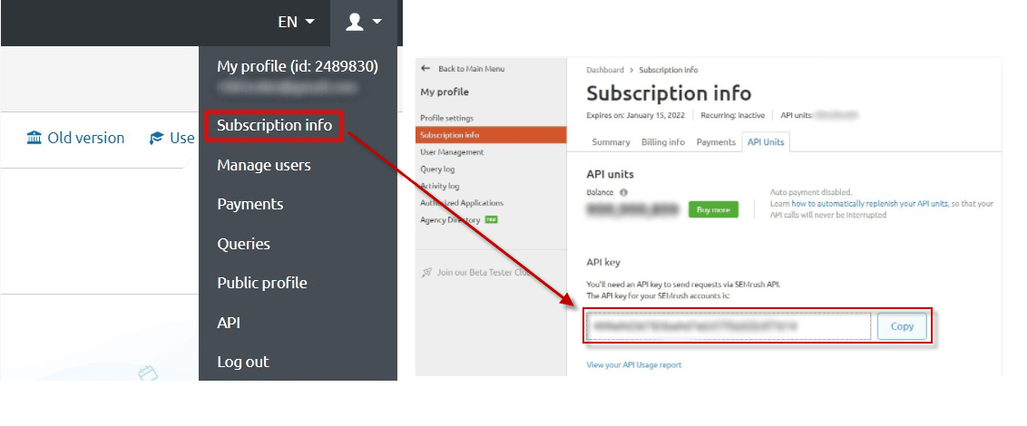 api-key-semrush