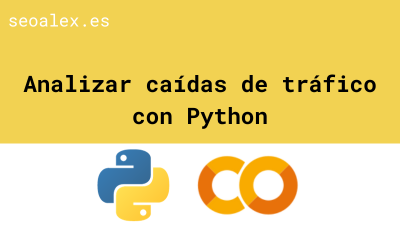 Identificar caídas de tráfico con Python